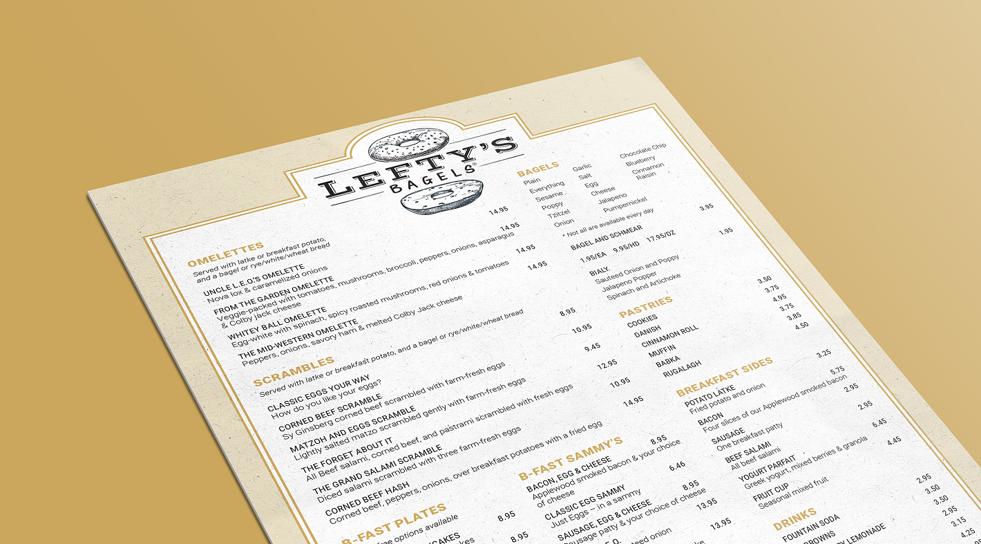 Lefty’s Bagels
